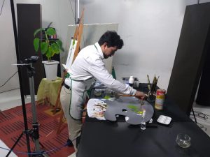 Leia mais sobre o artigo José Borges pinta inspirado na flora amazônica