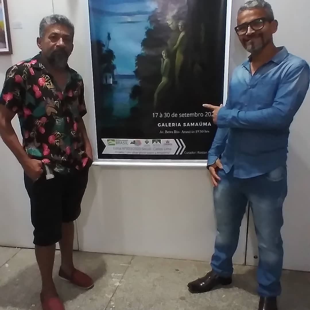 No momento, você está visualizando Artista plástico Ivan Amanajás realiza exposição na Galeria de Artes  Samaúma no Araxá
